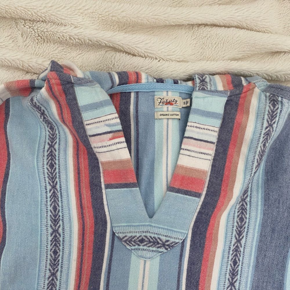 Faherty Baja Poncho Sierra Paradise SMALL GENTLY USED - Picture 6 of 7